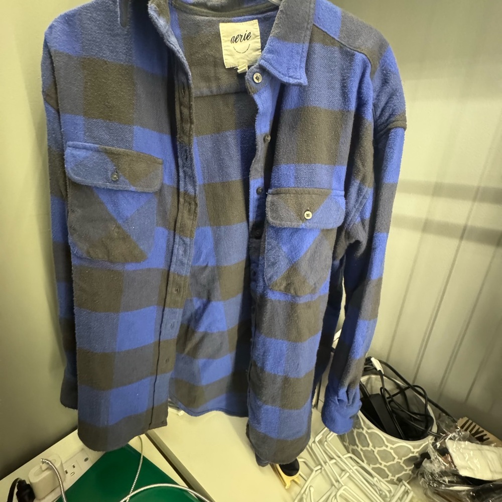 Fleece Button up Tops